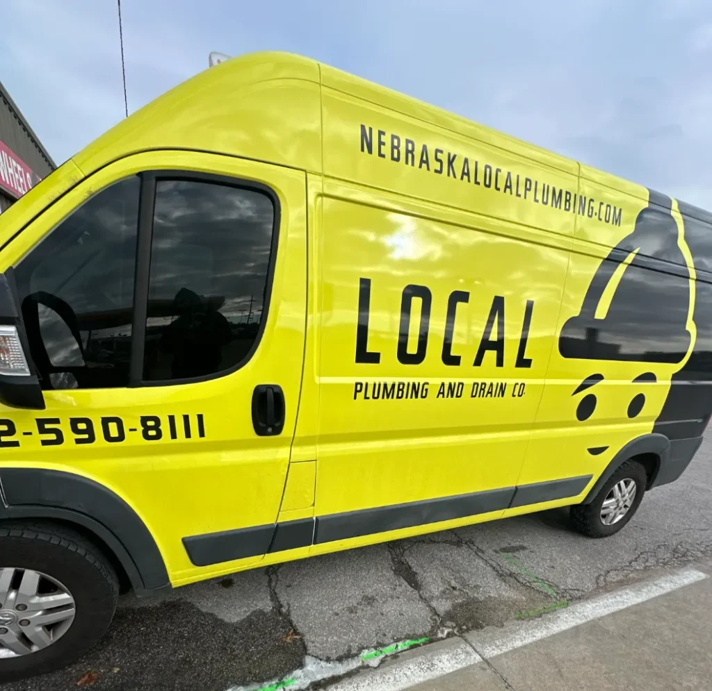 Local Plumbing and Drain Company van